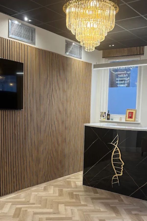 The Reception desk at DNA Henley